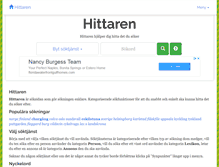 Tablet Screenshot of hittaren.com